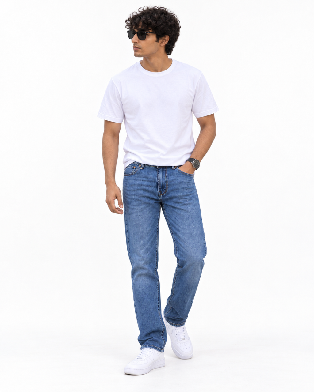 Denim Pant - Light Wash